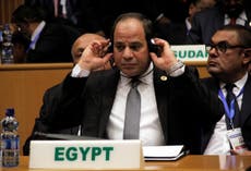 Egyptian president says ‘Western’ human rights don’t apply to his country