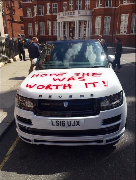 Many people claim the car was left there to promote a Bravo TV show