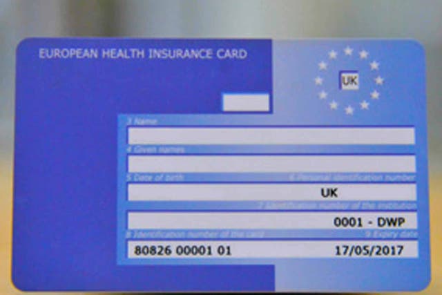 An EHIC card: We had reciprocal health agreements with many countries before we joined Europe