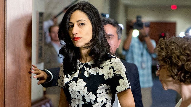 Ms Abedin has been cooperating with investigators, according to reports