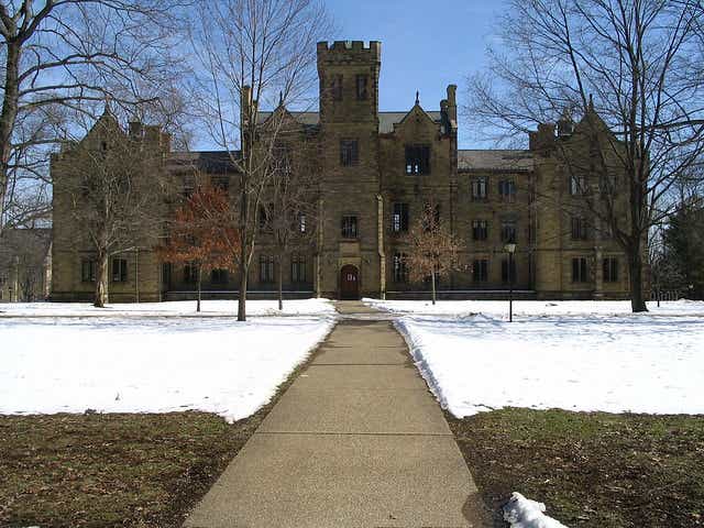 The alleged incident took place at Kenyon College in Ohio in November last year