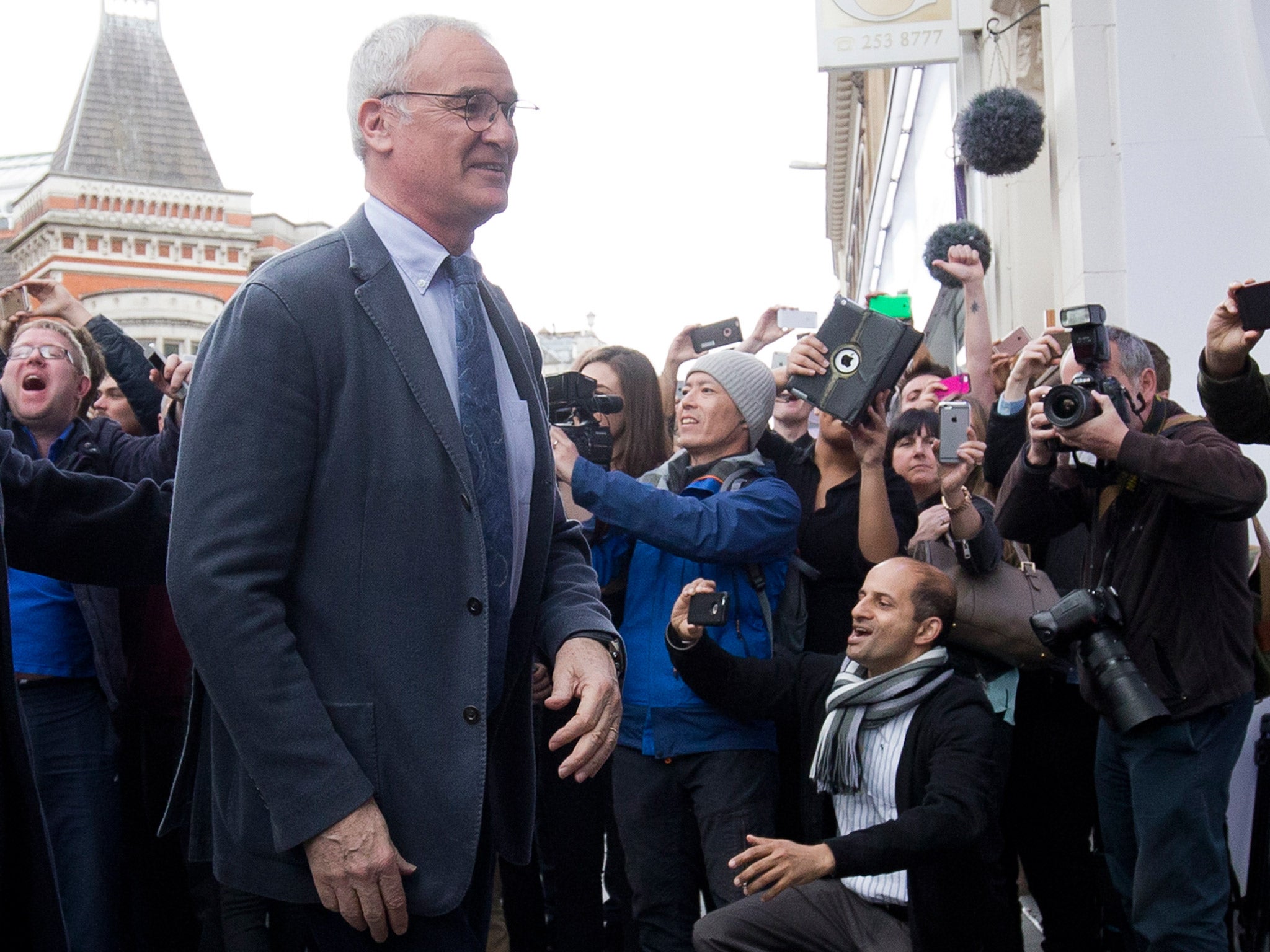 Claudio Ranieri insists he is not longer the Tinkerman but the Thinkerman