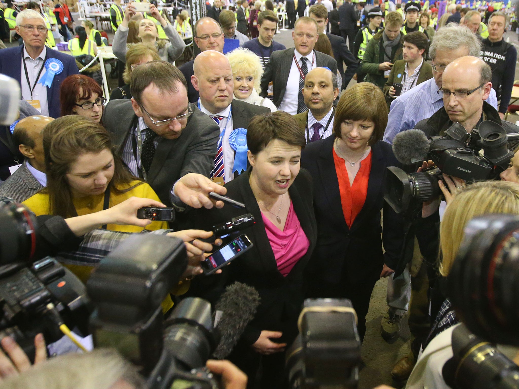 Scottish Tory leader Ruth Davidson won Edinburgh Central from the SNP in a shock result