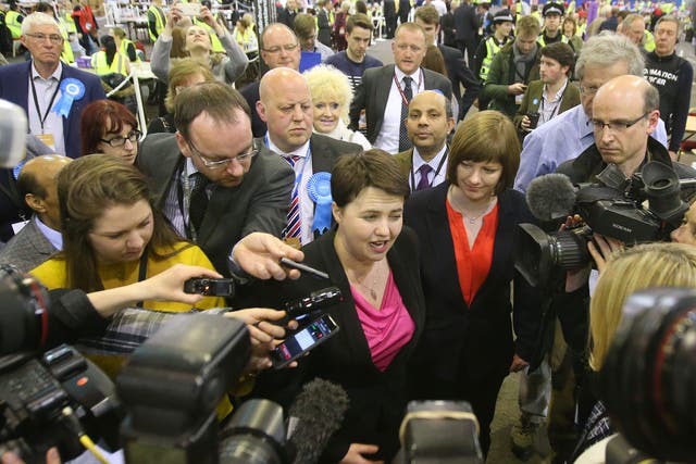 Scottish Tory leader Ruth Davidson won Edinburgh Central from the SNP in a shock result