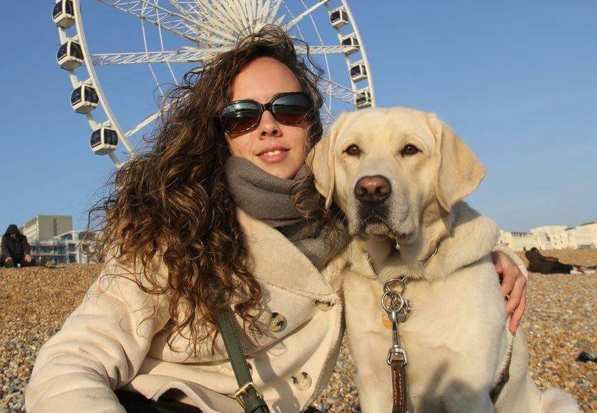 Laura Reyes Martin said she had flown to the UK with Jamie the dog many times without a problem