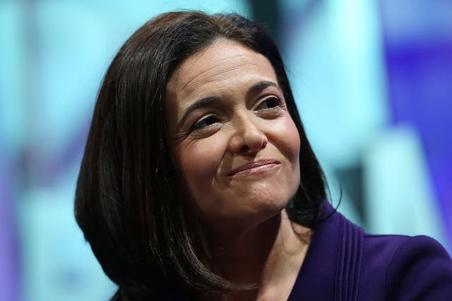 Ms Sandberg made the comment during her first public interview since Facebook disclosed the ads exist