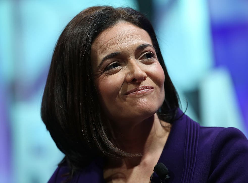 Ms Sandberg made the comment during her first public interview since Facebook disclosed the ads exist