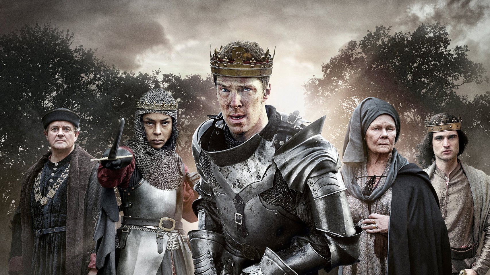 The cast of The Hollow Crown