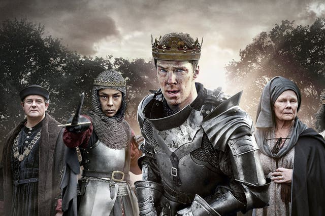 The cast of The Hollow Crown