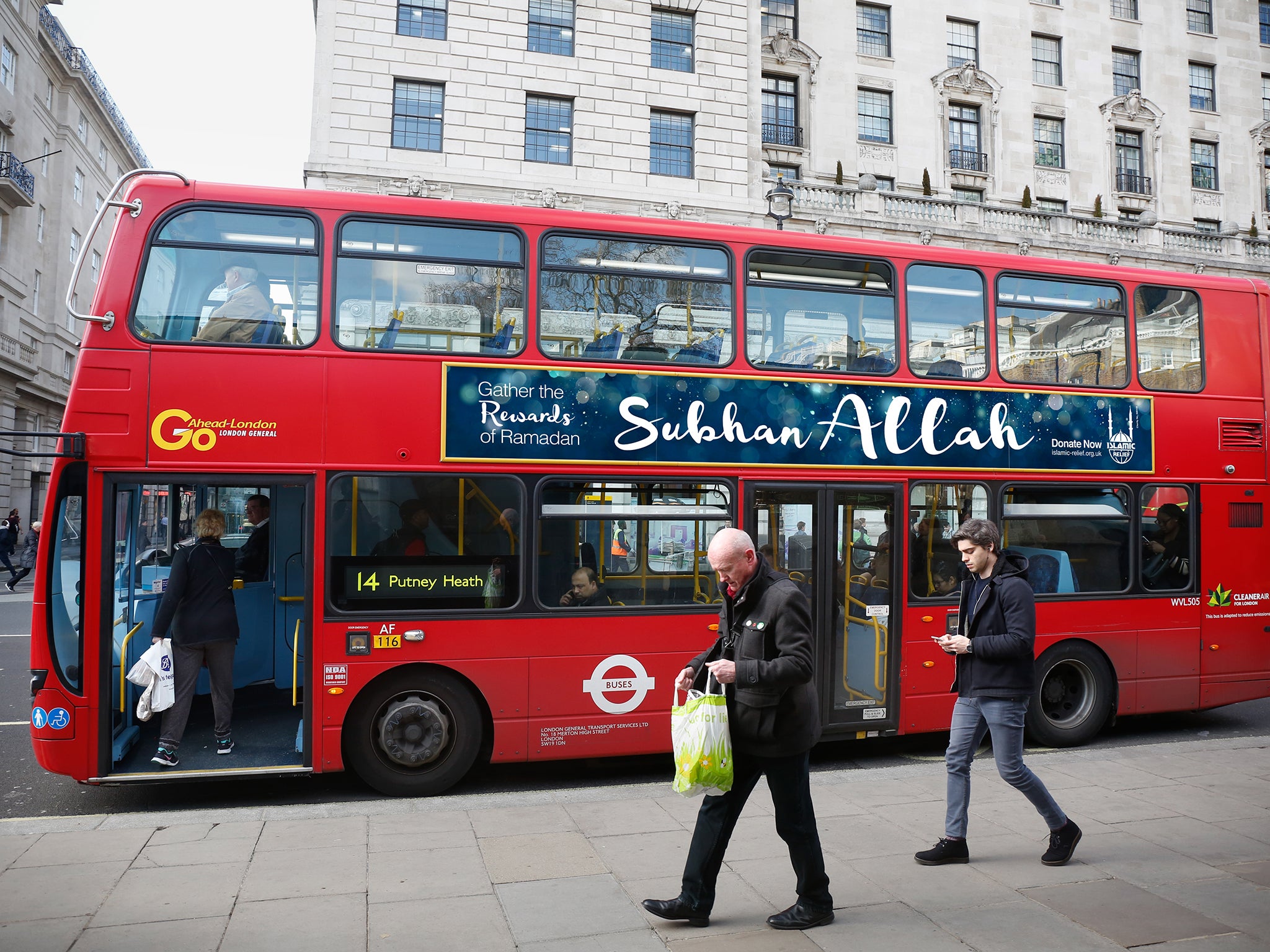 The bus campaign will launch on 23 May in five cities across the UK