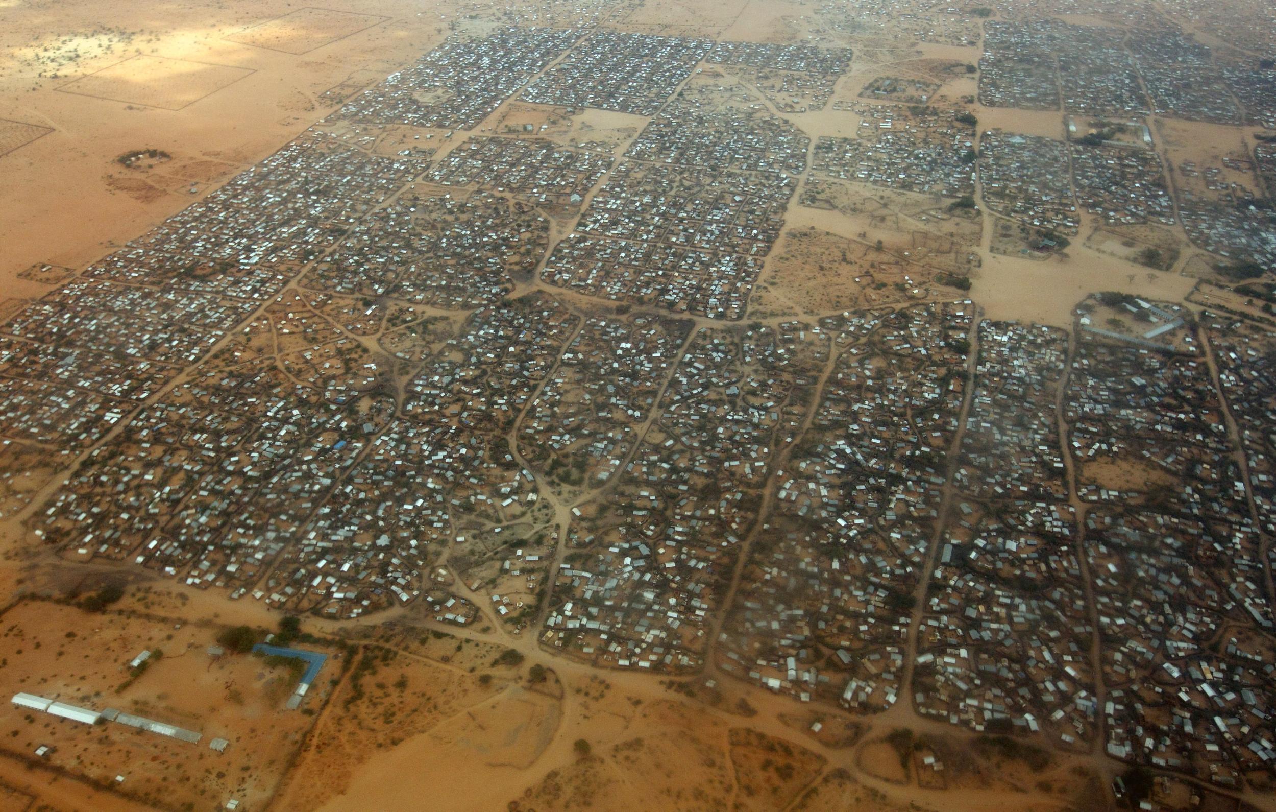 Dagahaley refugee camp makes up part of the Dadaab settlement