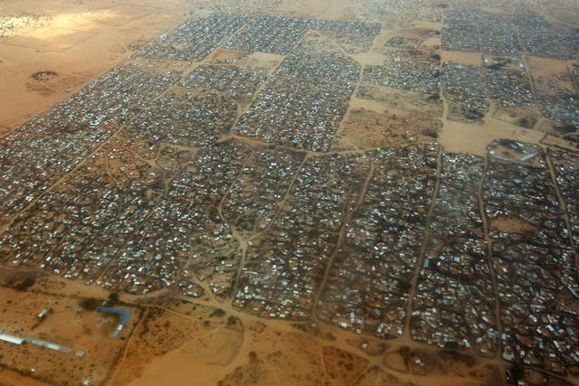 Dagahaley refugee camp makes up part of the Dadaab settlement