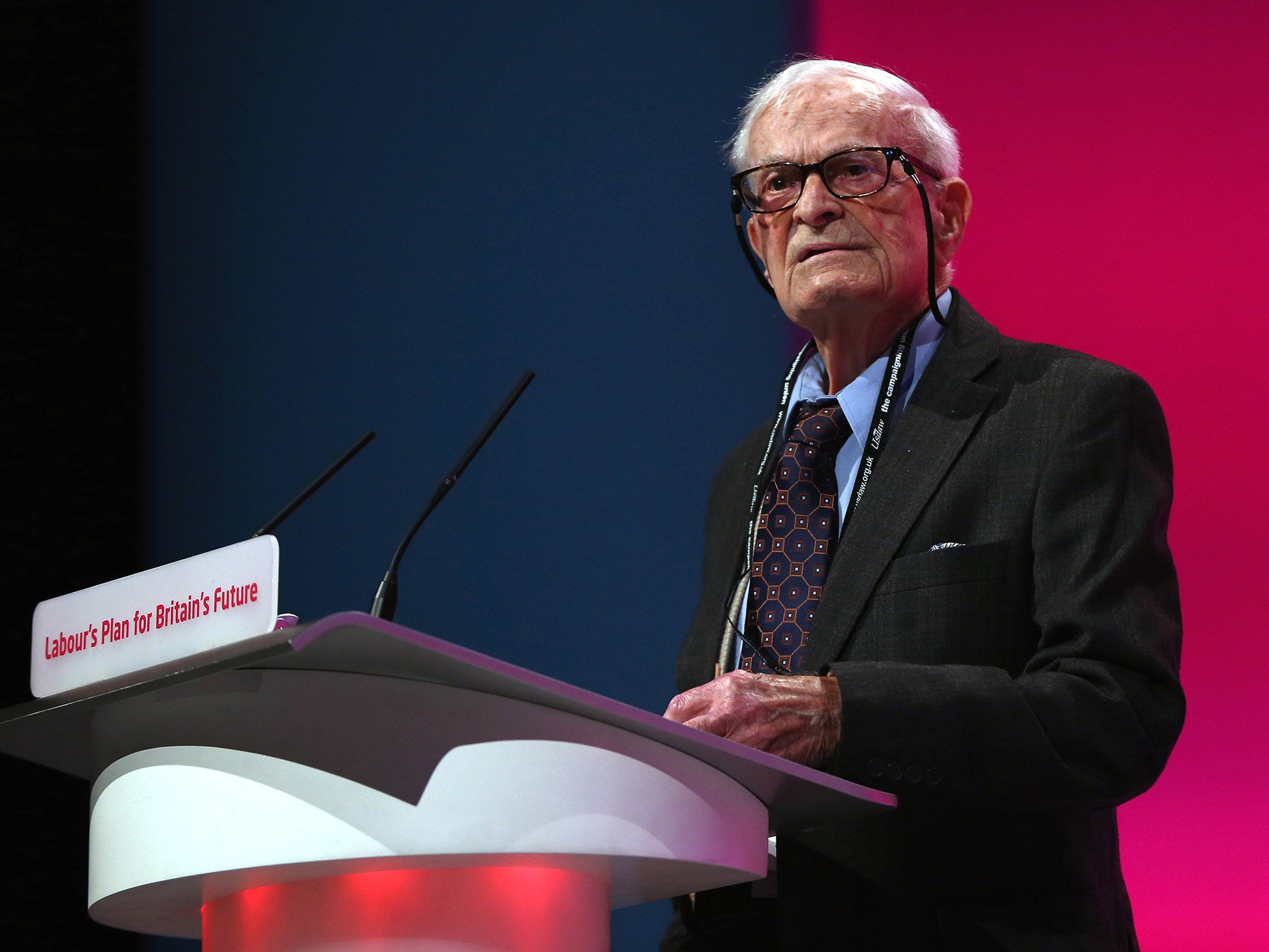 Campaigner Harry Leslie Smith is one of several Second World War veterans to come out for the Remain side