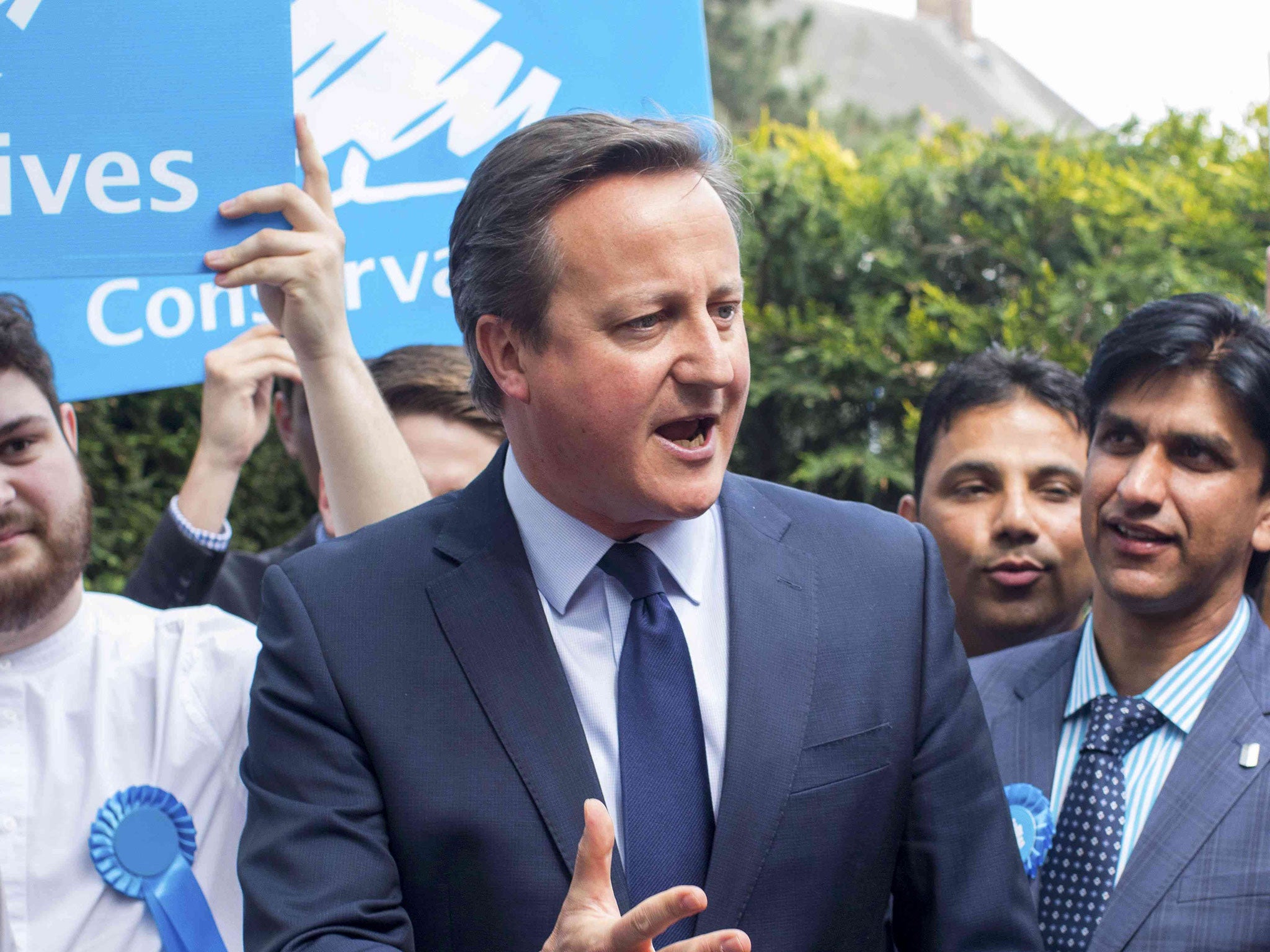 David Cameron yesterday said the independent probe showed Britain was 'uncorrupt'