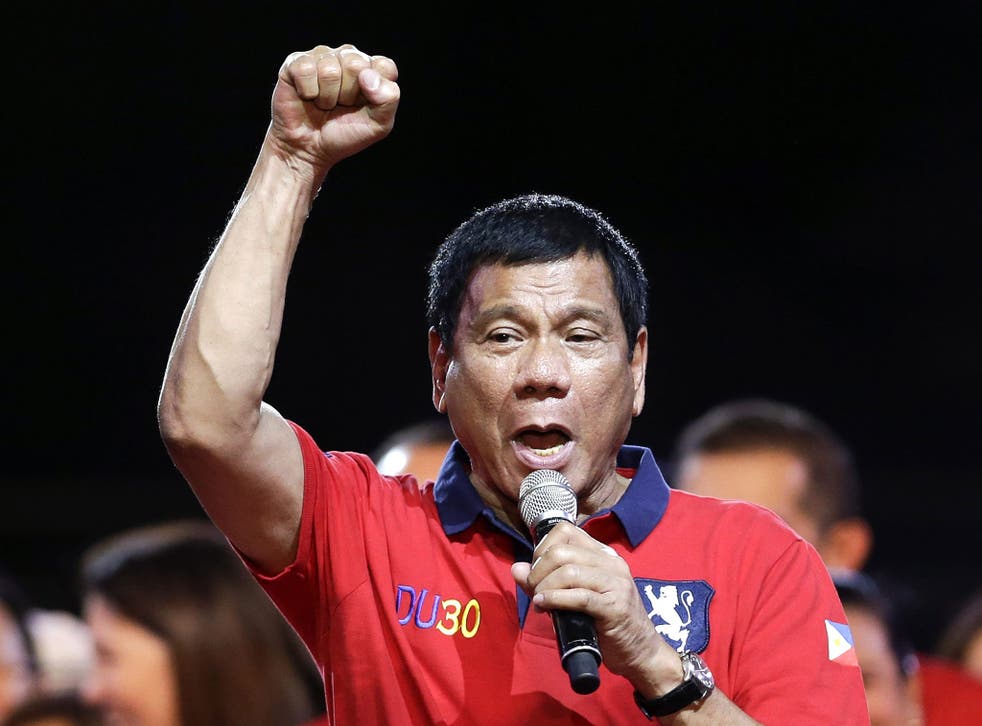 Mr Duterte's spokesperson denied the allegations