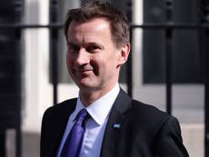 Jeremy Hunt raises prospect of second EU referendum while announcing he may run as Conservative Party leader