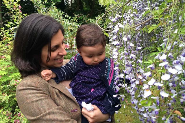 Nazanin and her daughter Gabriella are trapped in Iran after Nazanin was detained without charge by the Iranian authorities