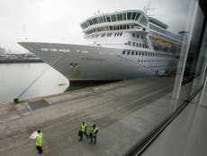 Hundreds of passengers on UK cruise ship fall ill with norovirus