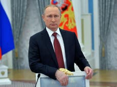 Vladimir Putin more admired across the world than Dalai Lama and Pope Francis, according to poll