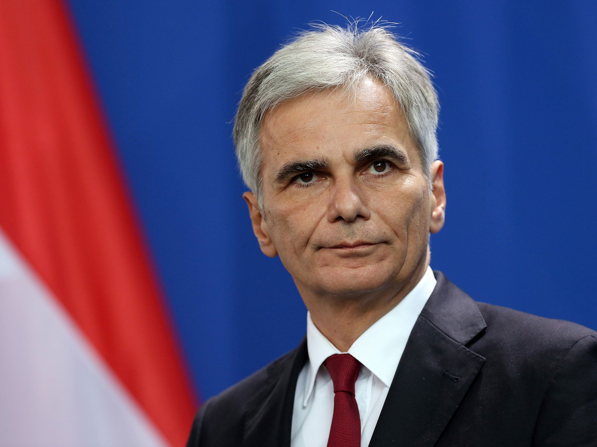 Werner Faymann had been under pressure after his party's poor performance in a presidential election two weeks ago