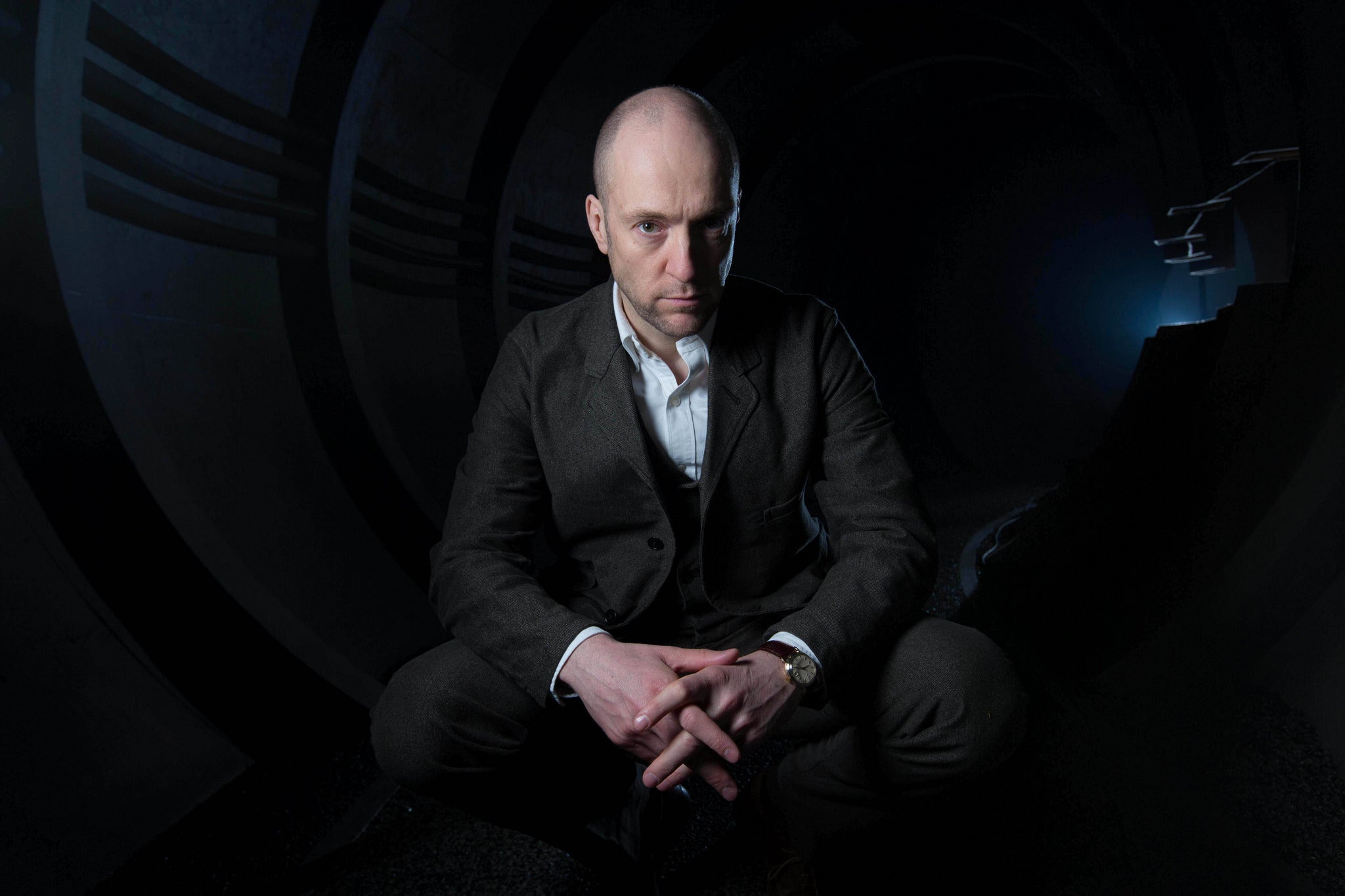 Illusionist Derren Brown takes an exclusive behind the scenes tour of his new ‘Derren Brown’s Ghost Train’