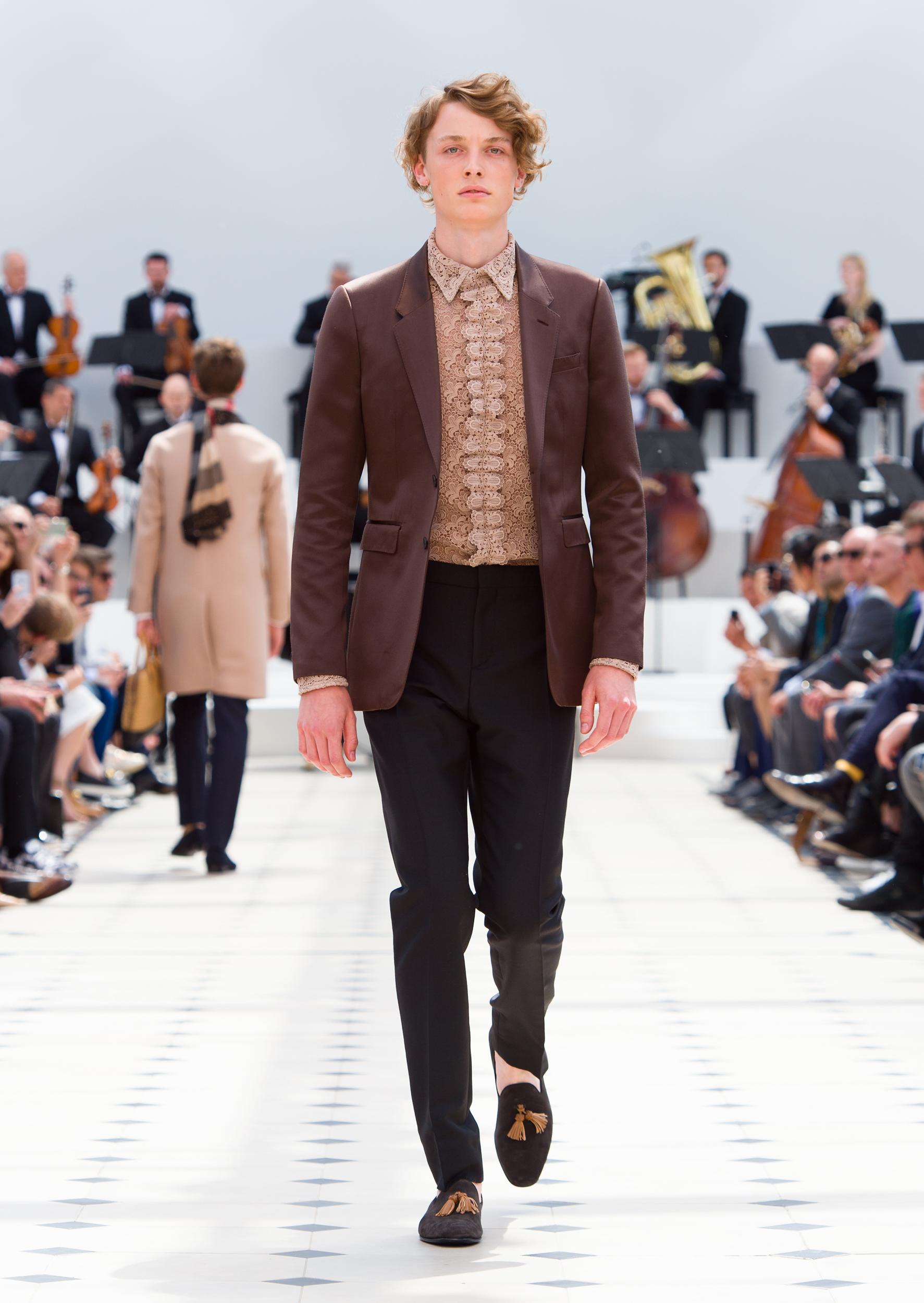 Menswear embraces it's feminine lashings of | The Independent | The Independent