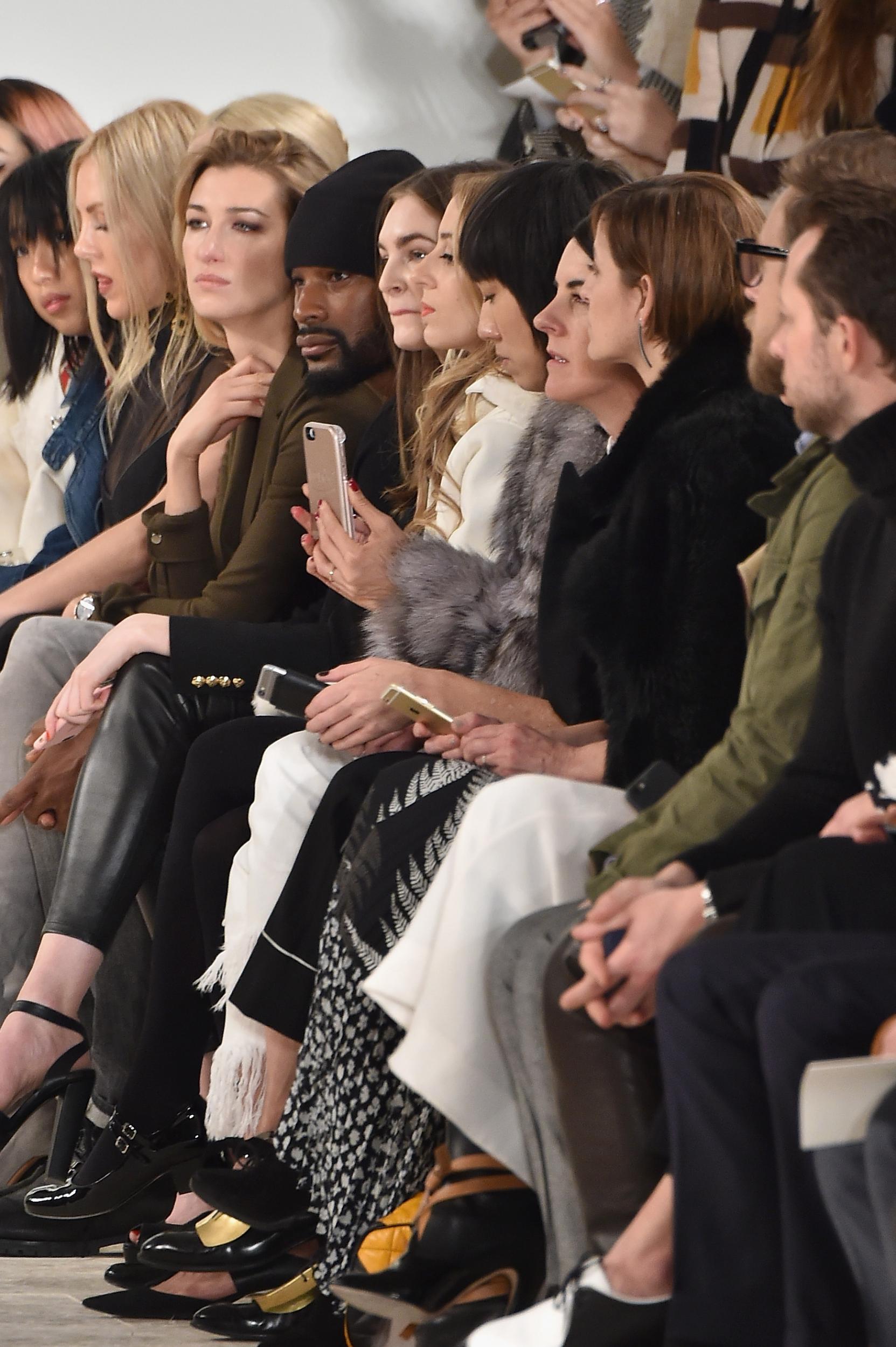 Eva Chen of Instagram (centre) at a Ralph Lauren show (Getty), by Alexander Fury