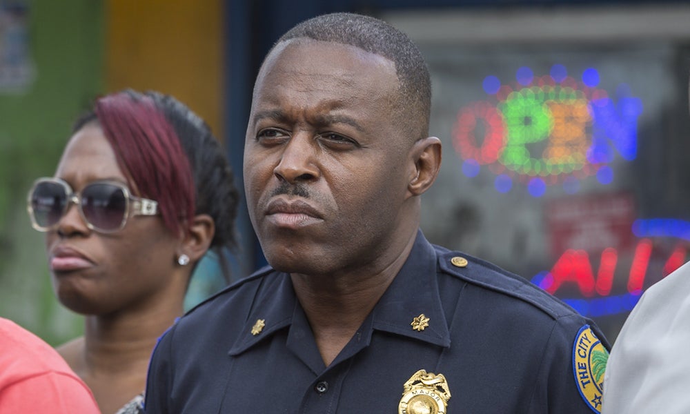 Delrish Moss hopes to bring about changes to the highly criticized Ferguson Police Department.