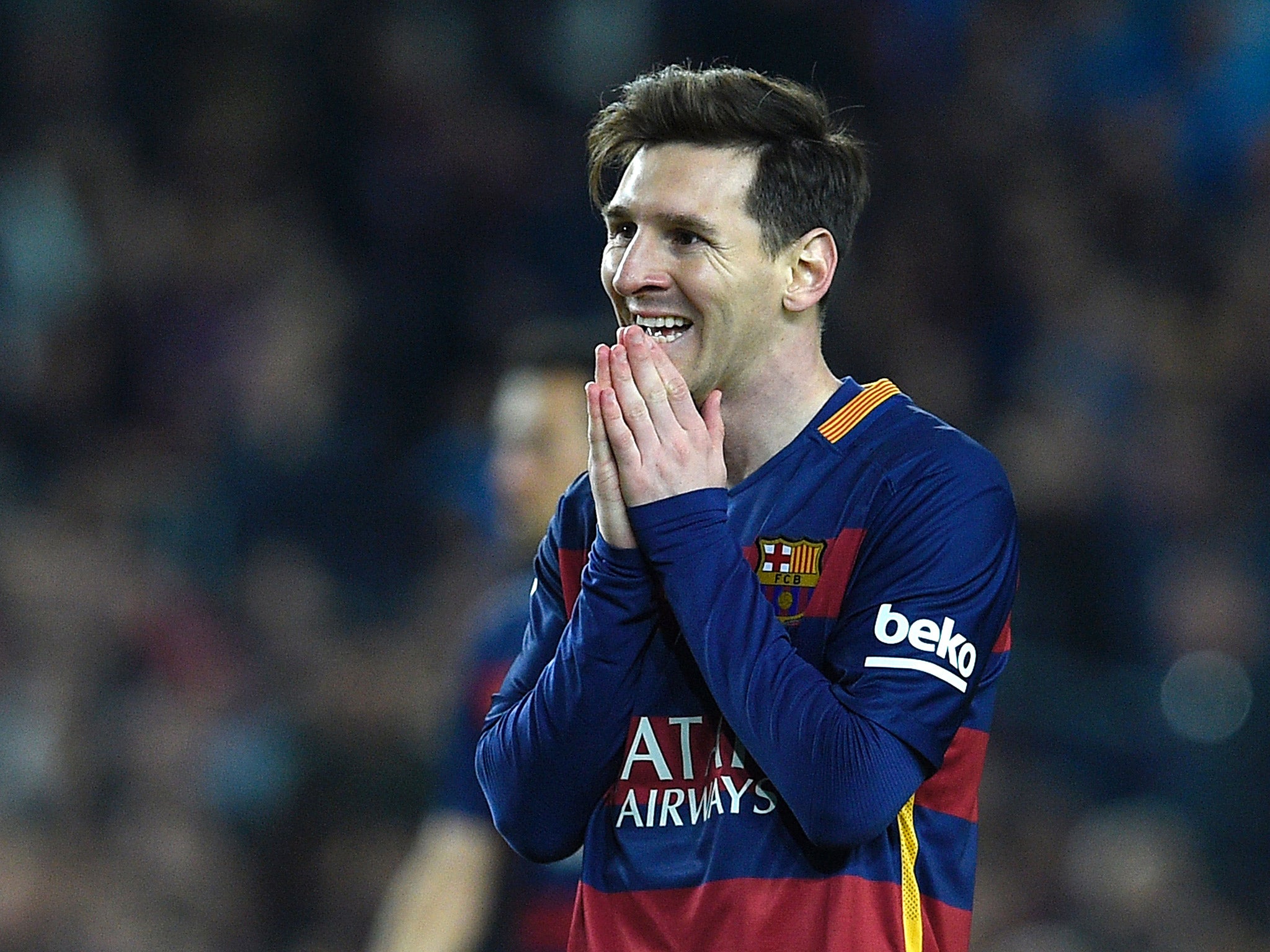 Lionel Messi has admitted Barcelona do not want Real Madrid to win the Champions League
