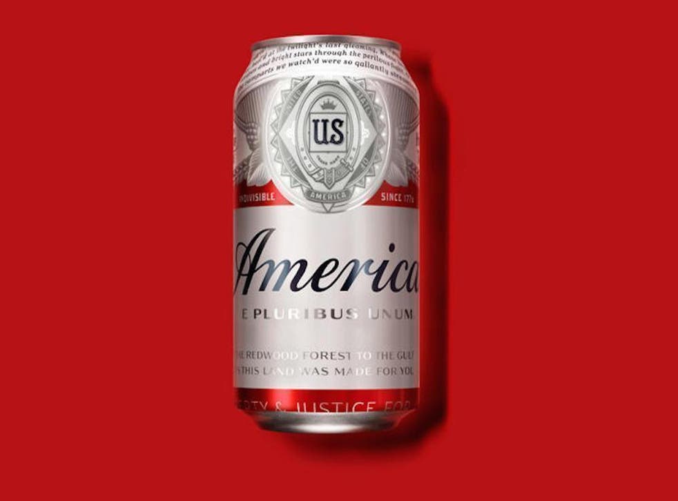 Budweiser gets patriotic.
