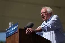 Bernie Sanders beats Hillary Clinton in West Virginia primary to keep very slim presidential hopes alive