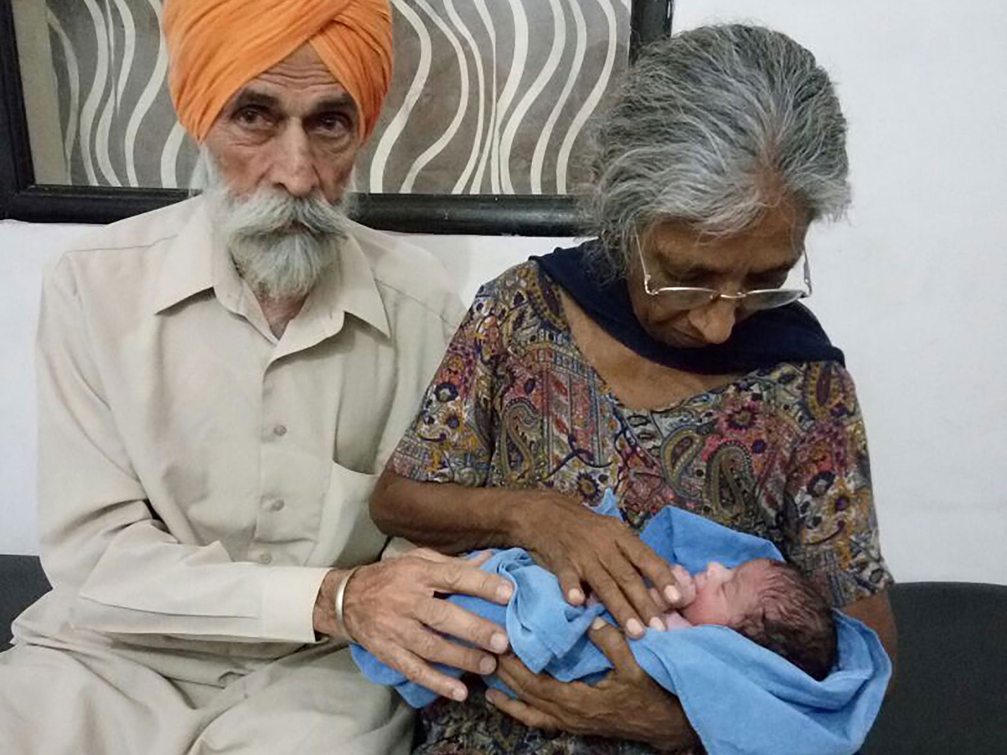 Indian woman in her 70s gives birth to first baby after IVF treatment The Independent The Independent