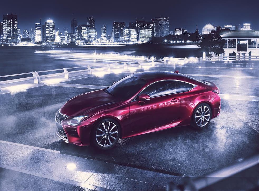 The new Lexus RC: 'Different, individual, striking and highly covetable'