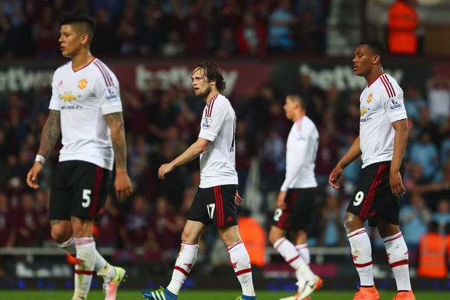 Louis Van Gaal has persisted with Daley Blind at centre-back recently but it cost his side on Tuesday night.