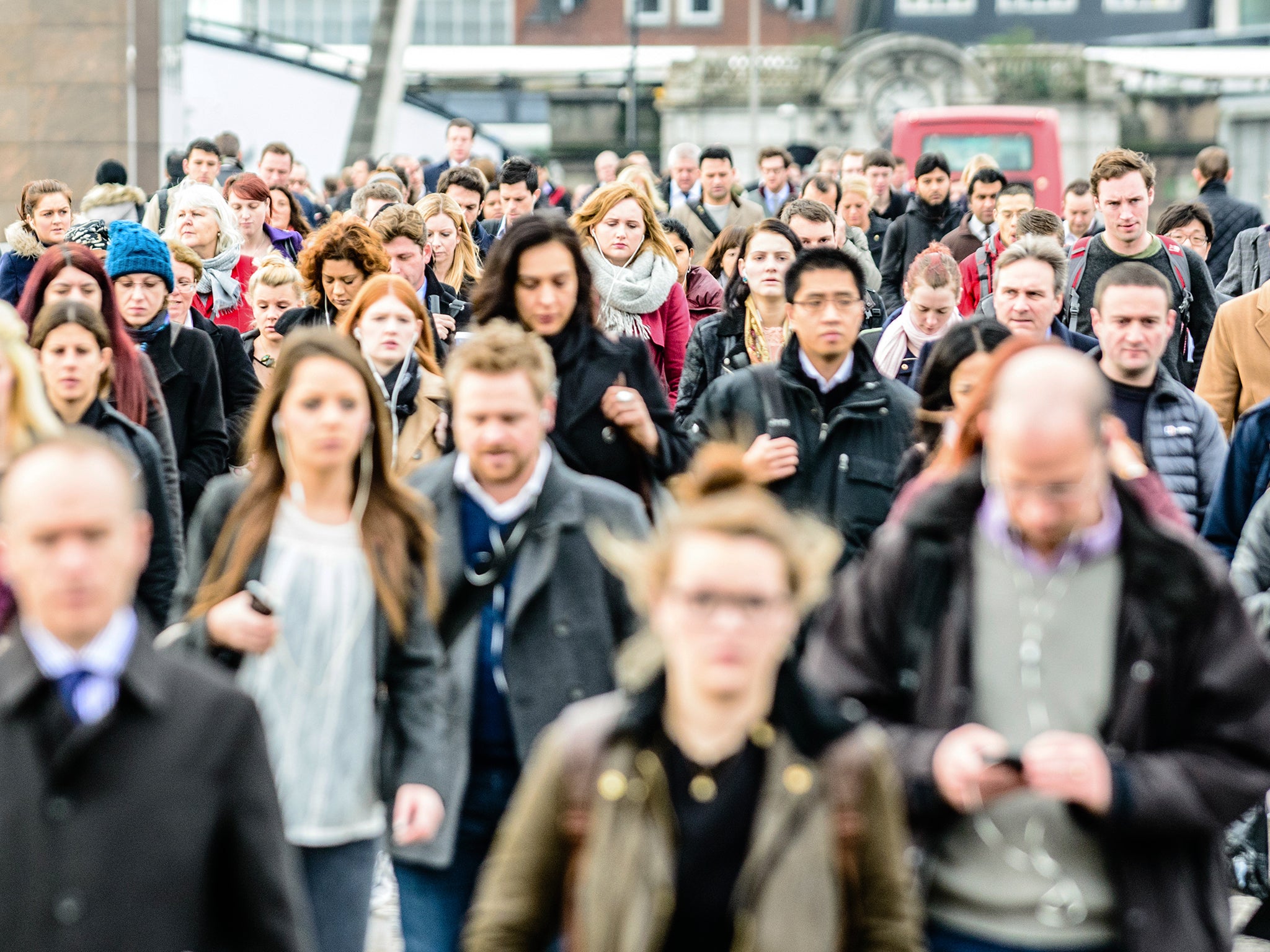 Employees might go to work with a spring in their step if their working day was reduced