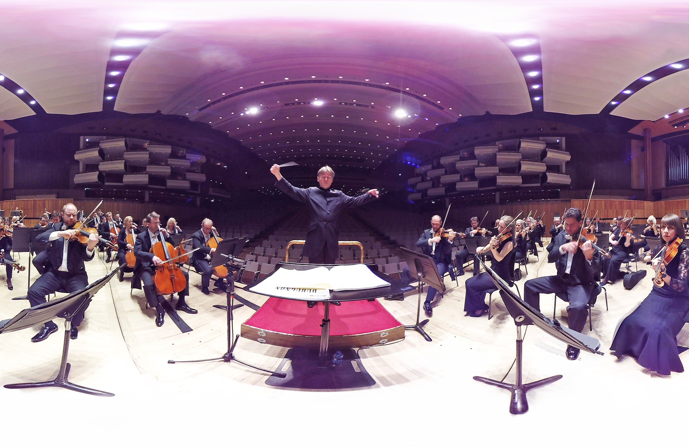 A virtual reality performance by the Philharmonia Orchestra