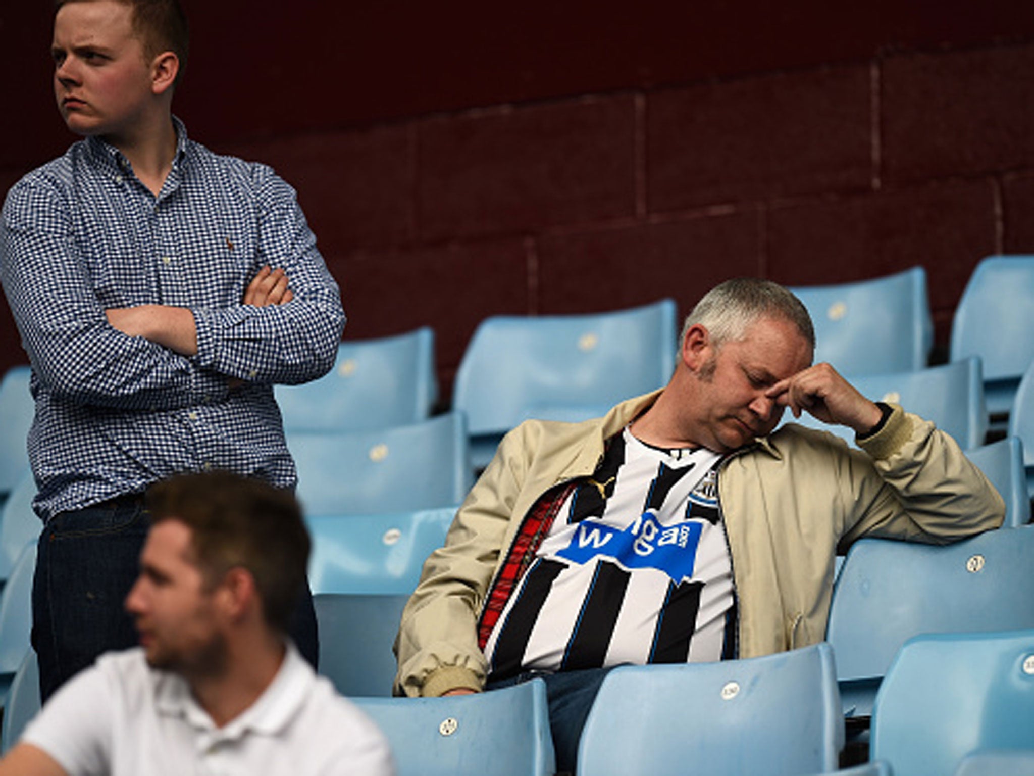 Newcastle were relegated without kicking a ball on Wednesday, leaving managing director Lee Charnley to apologise to supporters (Getty)