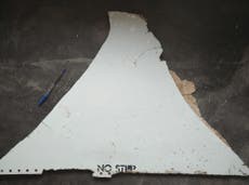 Read more

Latest washed up debris 'almost certainly' from missing MH370 flight