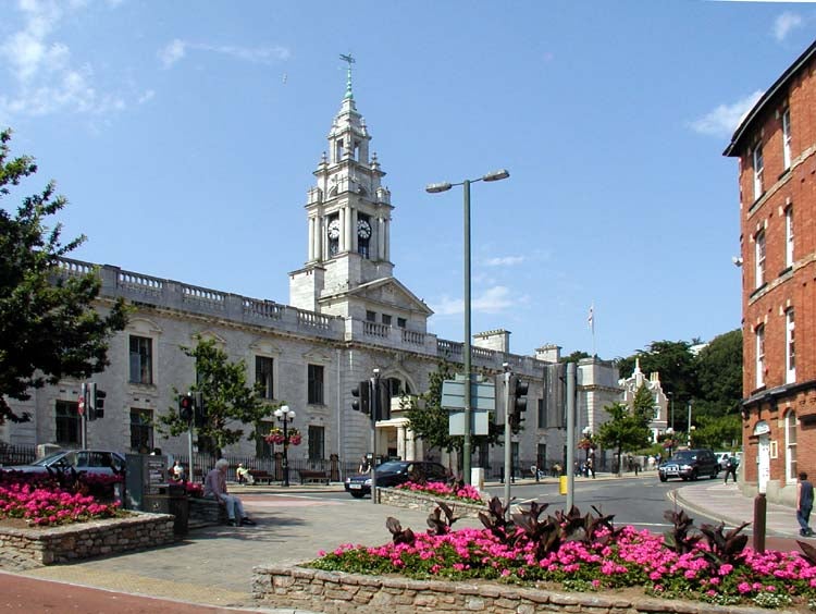 Torquay Town Hall, home of Torbay Council