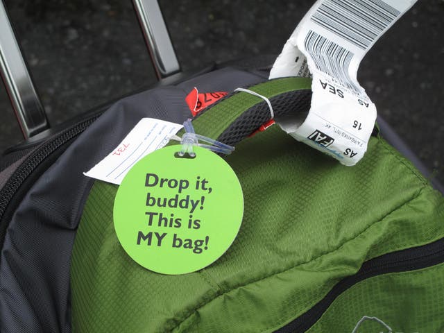 Carrying your own bag on board reduces the risk of loss