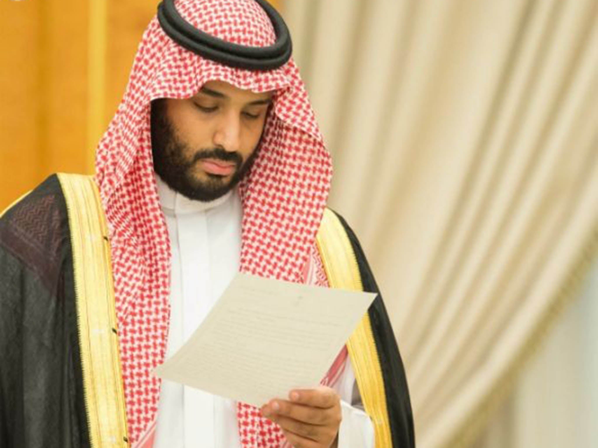 Saudi Arabia's deputy crown prince Mohammed bin Salman