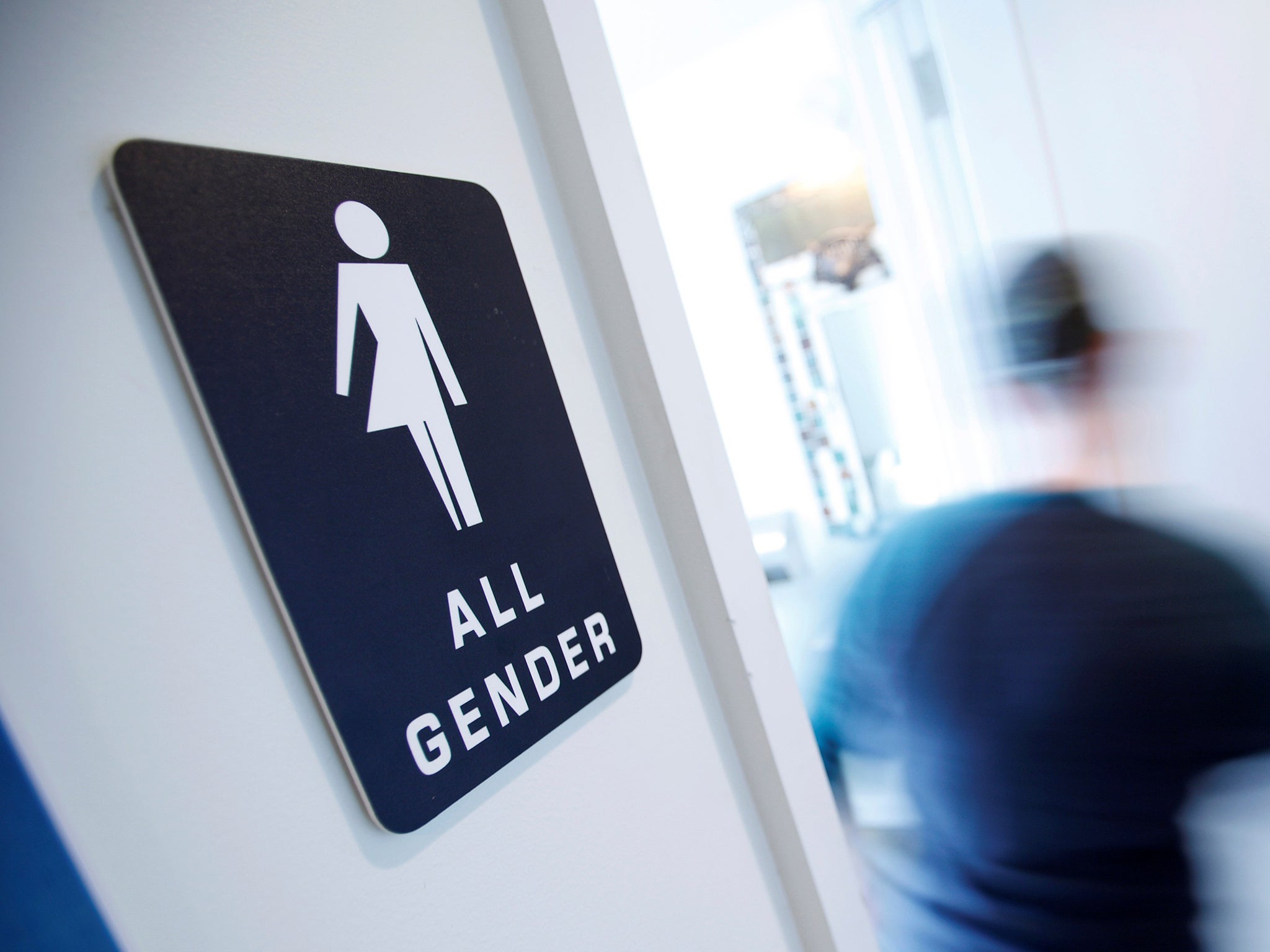 The Justice Department says the bathroom law violates the civil rights of transgender people