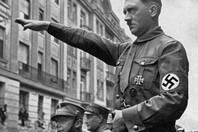 Adolf Hitler in Munich in the spring of 1932