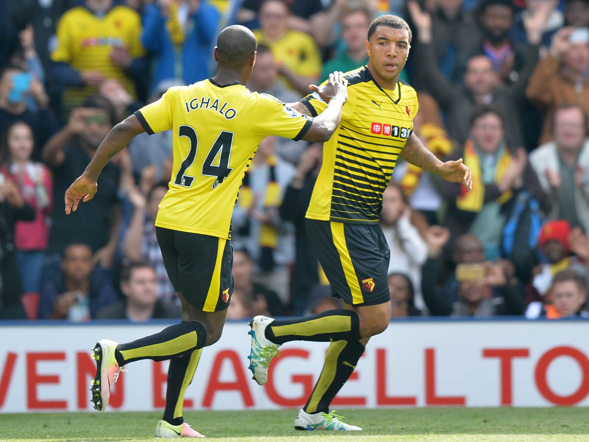 Odion Ighalo could partner Troy Deeney in Watford's attack