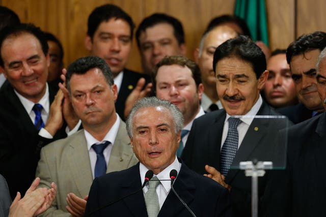 Michel Temer has appointed a new cabinet of wealthy, privileged, white, male politicians like himself