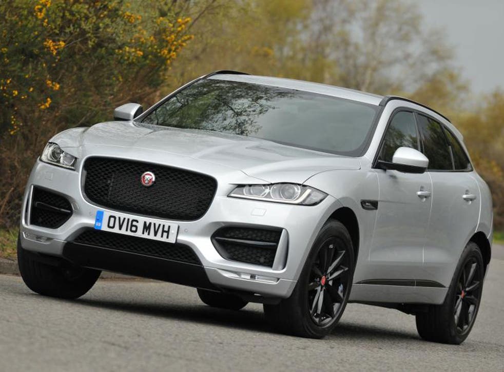 The F-Pace even conquered the Surrey road system