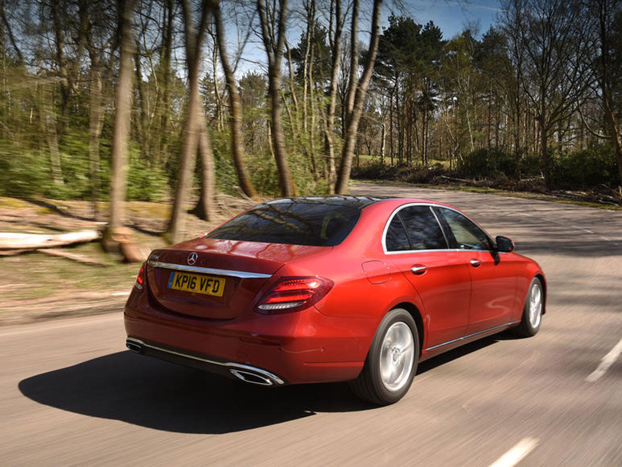 The E-Class is focused simply on being a luxury saloon