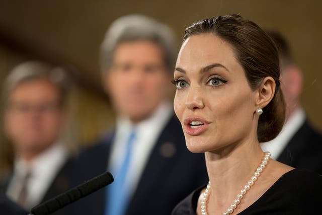 Angelina Jolie-Pitt serves as Special Envoy for the United Nations High Commissioner for Refugees <em>WPA/Getty</em>