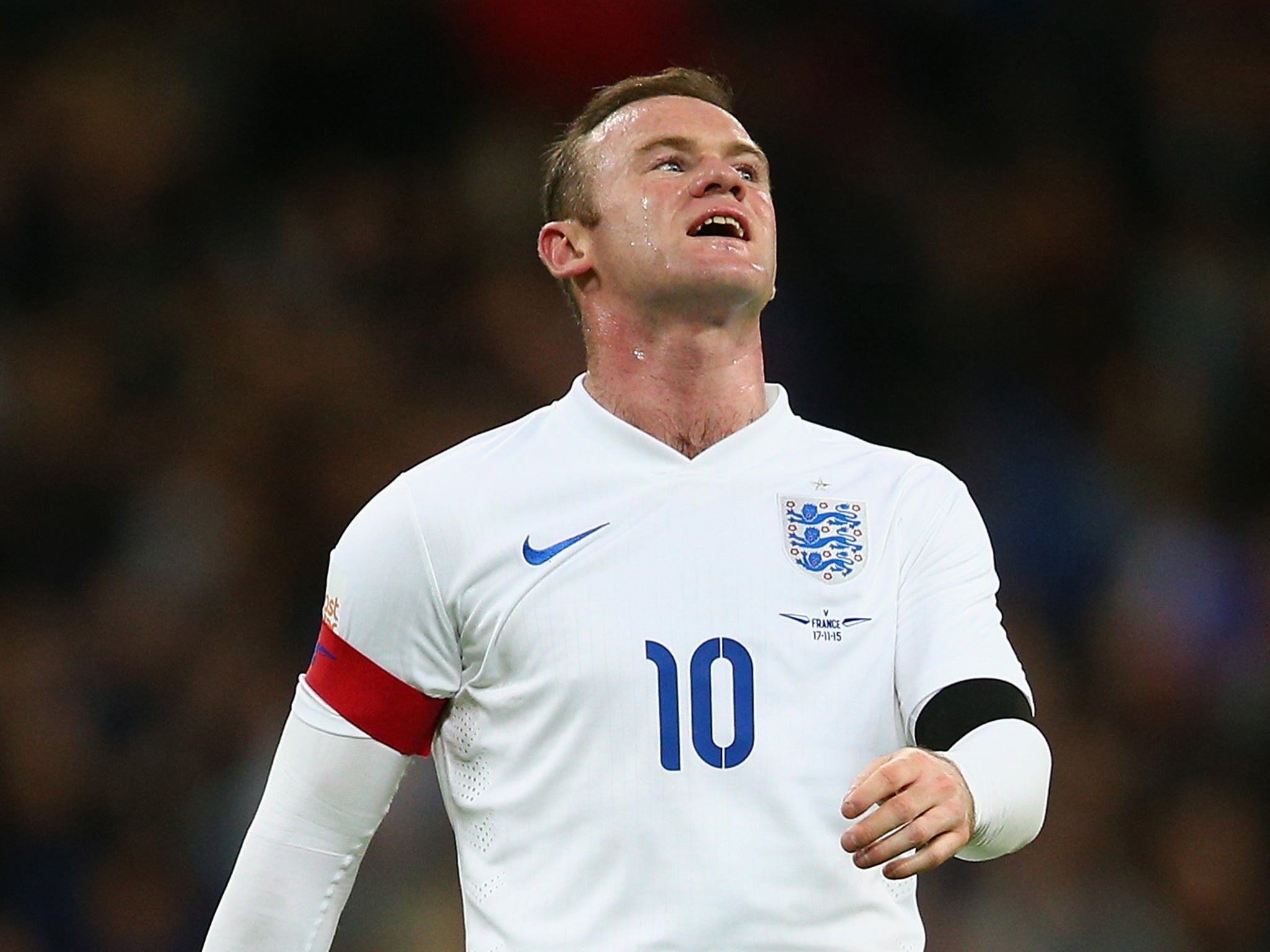 Rooney went on to captain the Three Lions