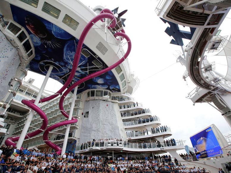 View of the Harmony of the Seas